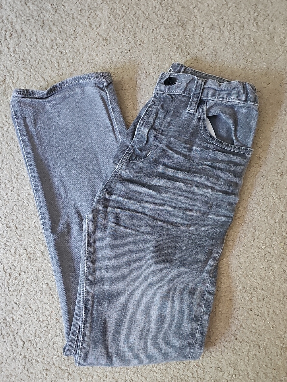 GAP Kids Light Gray Washed Jeans